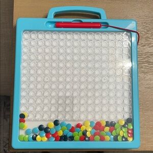 Magnetic Drawing Board for Kids - Blue